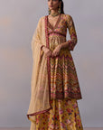 Kushnaz Anarkali Set