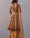 Kushnaz Anarkali Set