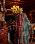 Bageecha Peacock Anarkali Set
