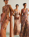 Aahana S Kumra in Kayra Pre-Draped Saree