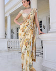 Frida Draped Saree Set