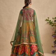 Sandhaya Cape/Sharara Set