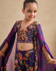 Naira Cape/Sharara Set