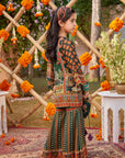 Siah Gharara Set