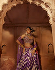 Leher Lehenga Set