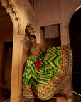 Leher Lehenga Set