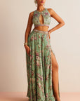 Nimrit Kaur in Elena Slit Lehenga Skirt Set