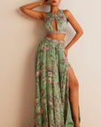 Nimrit Kaur in Elena Slit Lehenga Skirt Set