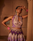 Leher Sharara Set