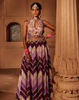 Leher Sharara Set