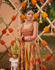 Isha Multani in Gulnar Lehenga Set