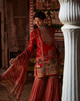 House of Misu in Siah Gharara Set