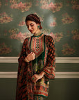 Siah Gharara Set
