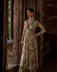 Trisha Krishan in Mysa Angrakha Set