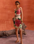 Rosalia Dress With Cape