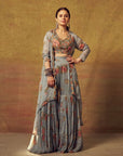 Rasika in Meera Gharara Set