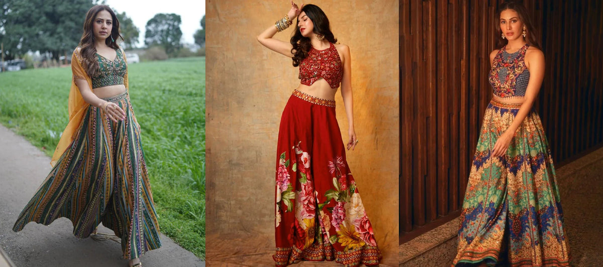 Celebrity-Inspired Sharara Suits for Wedding Looks You Can Recreate