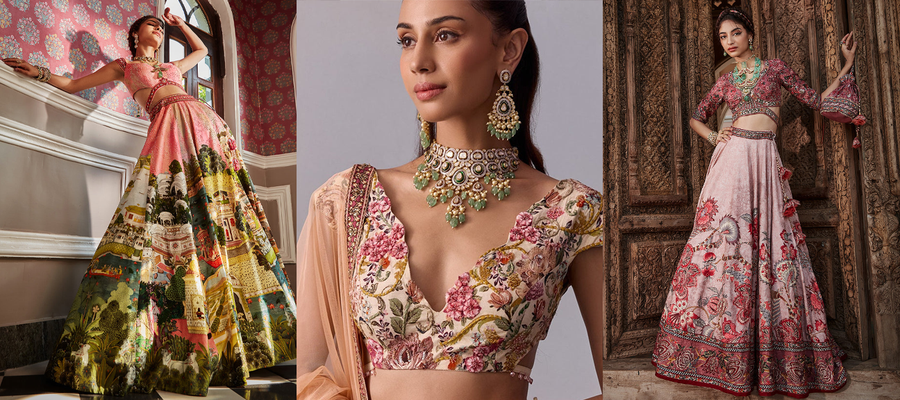 Day vs. Night Minimalist Bridal Look: Styling Your Bridal Lehenga for the Time of Day