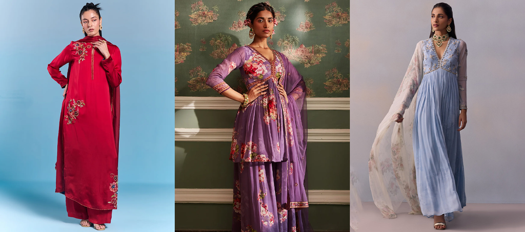 Top 5 Lohri Dresses Ideas to Shine Bright This Festive Season Kalista-Ind Top 5 Lohri Dresses Ideas to Shine Bright This Festive Season Kalista-Ind