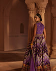 Leher Anarkali Set