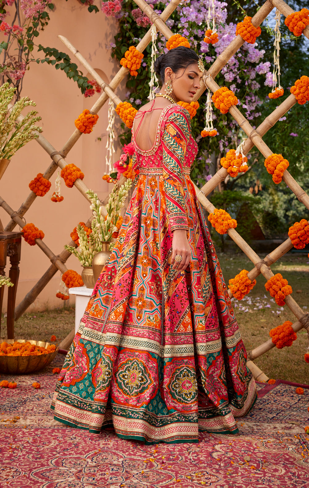 Adhaya Anarkali Set