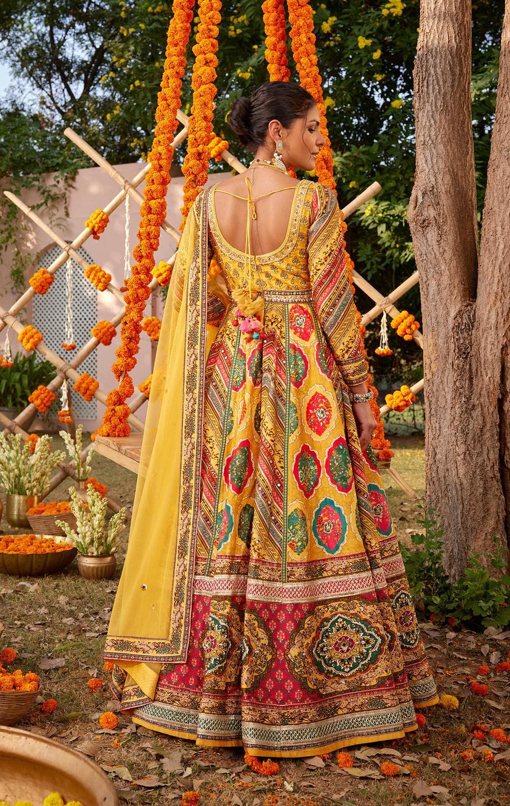 Adhaya Anarkali Set