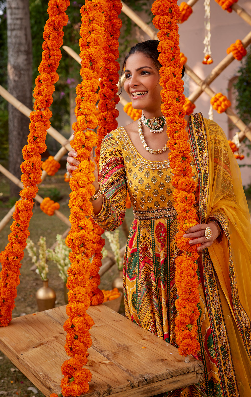 Adhaya Anarkali Set