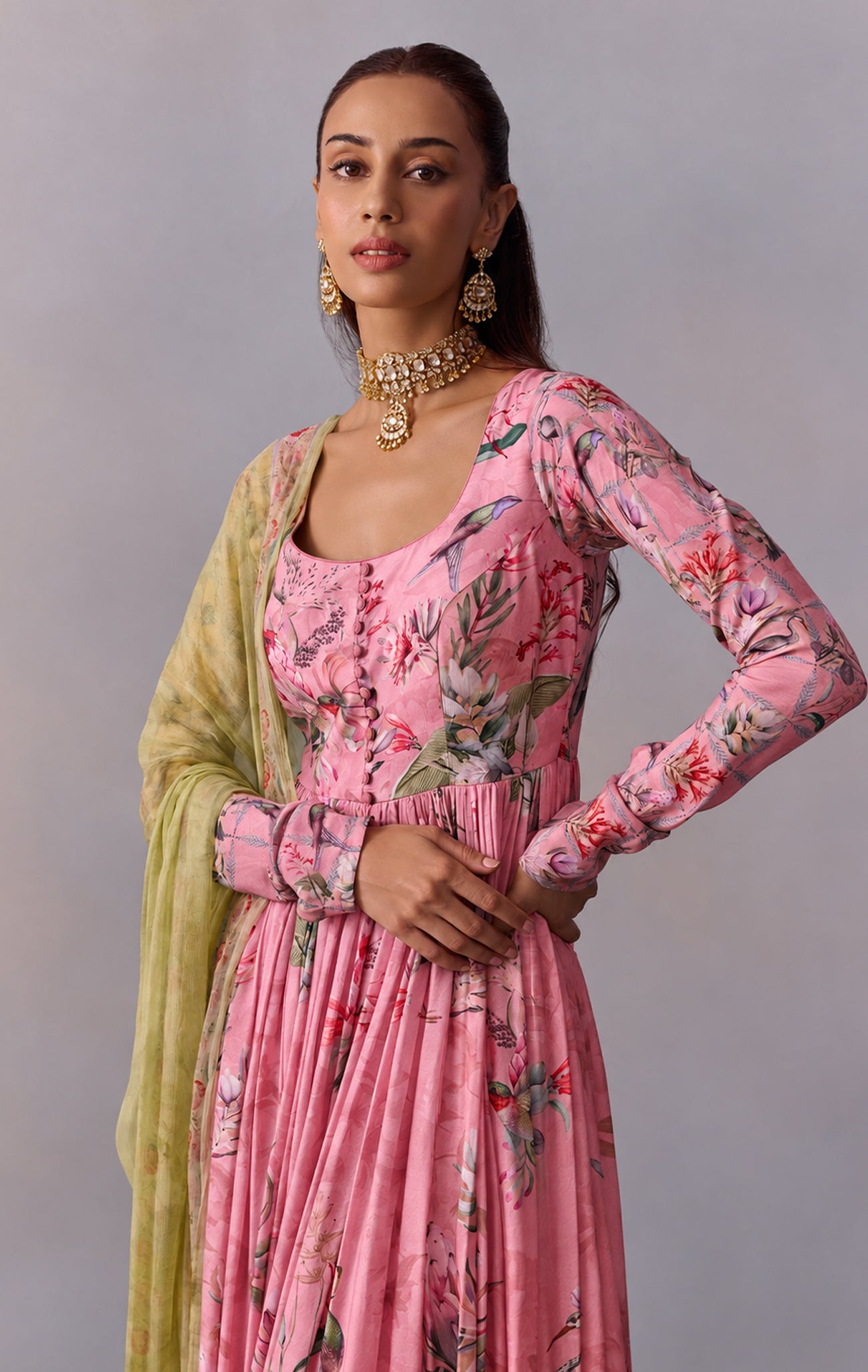Pavika Anarkali Set