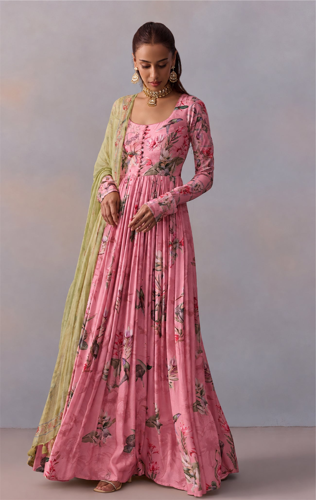 Pavika Anarkali Set