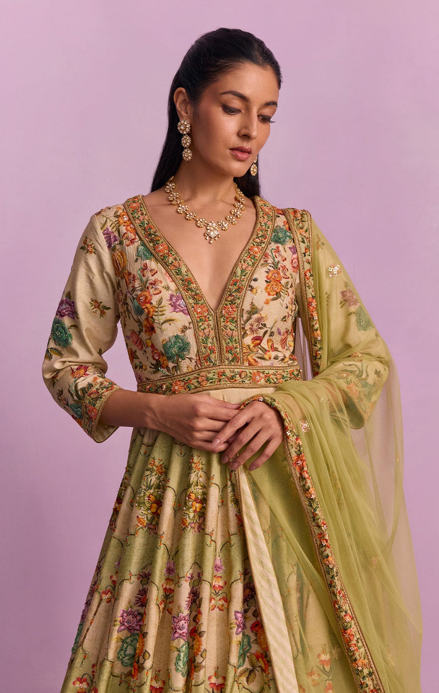 Adhira Anarkali Set