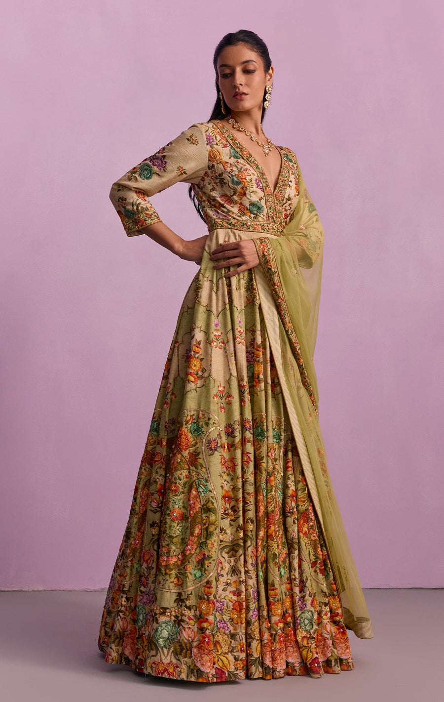 Adhira Anarkali Set