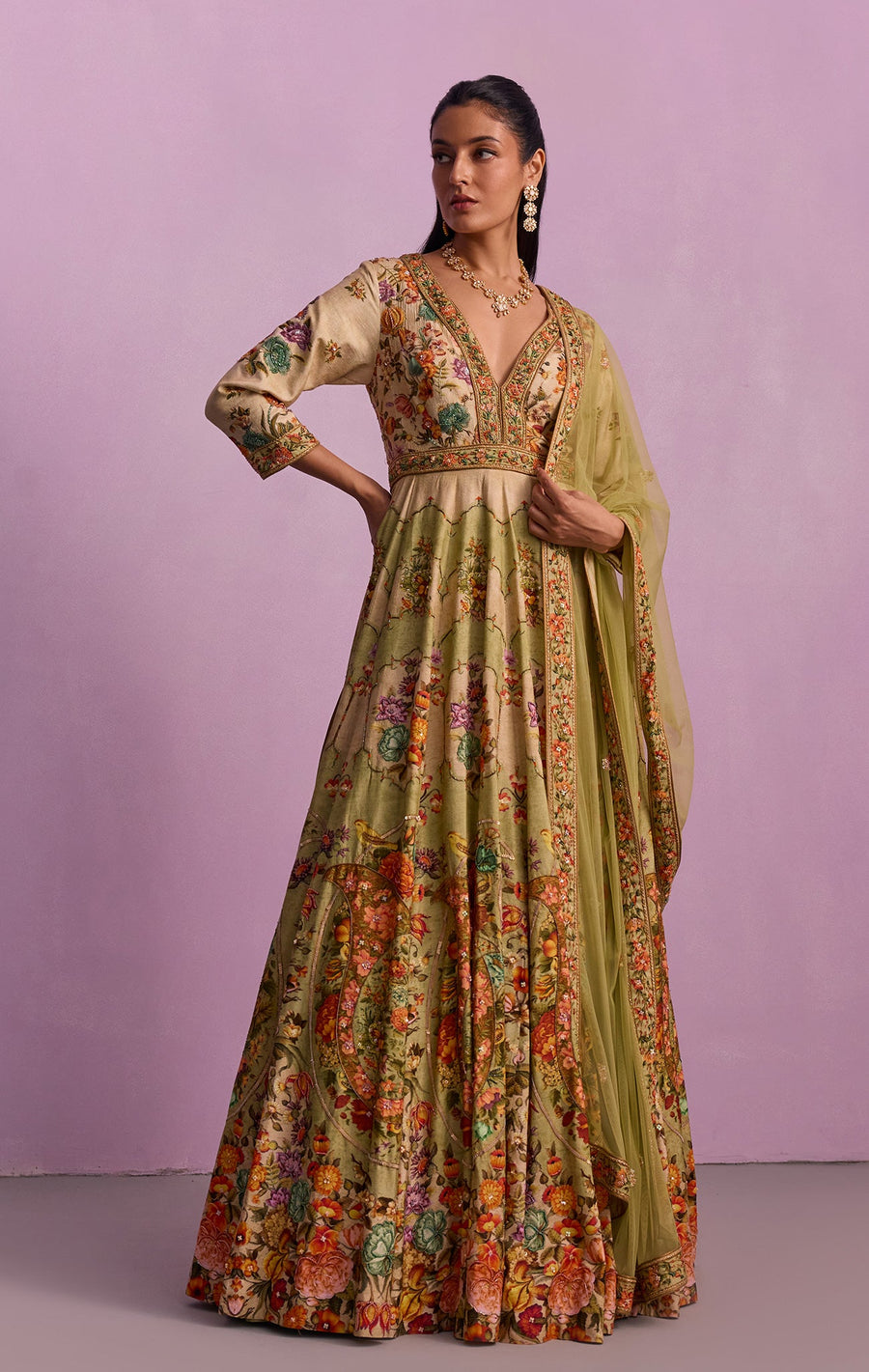 Adhira Anarkali Set