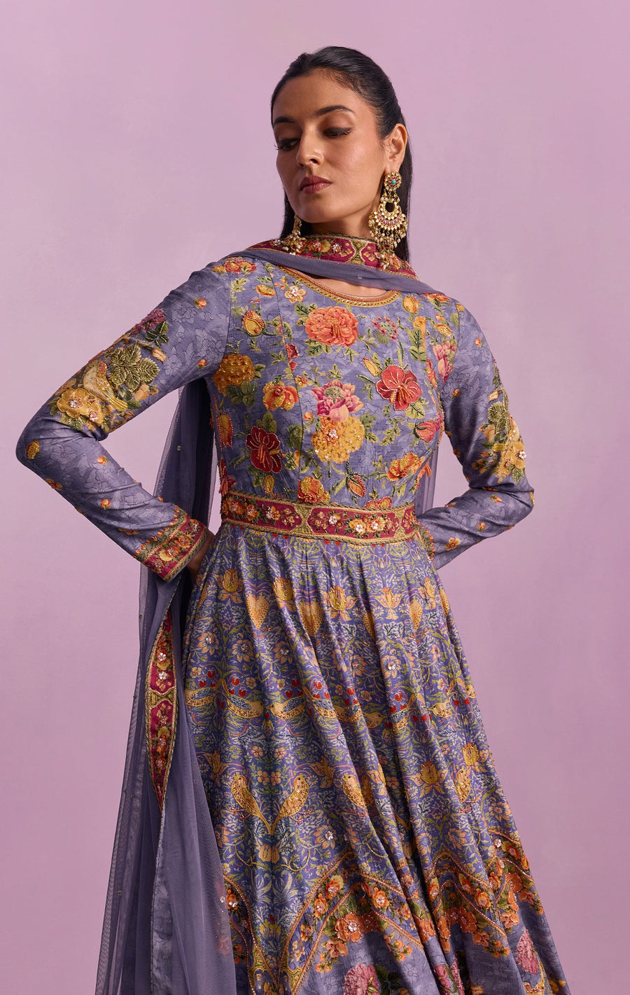 Tahira Anarkali Set