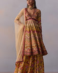 Kushnaz Anarkali Set
