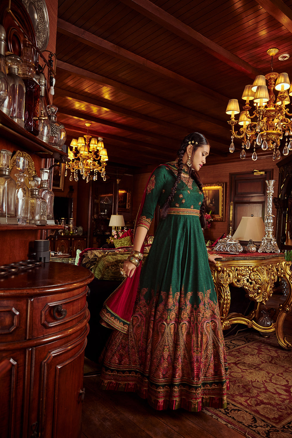 Mehjabeen Anarkali Set