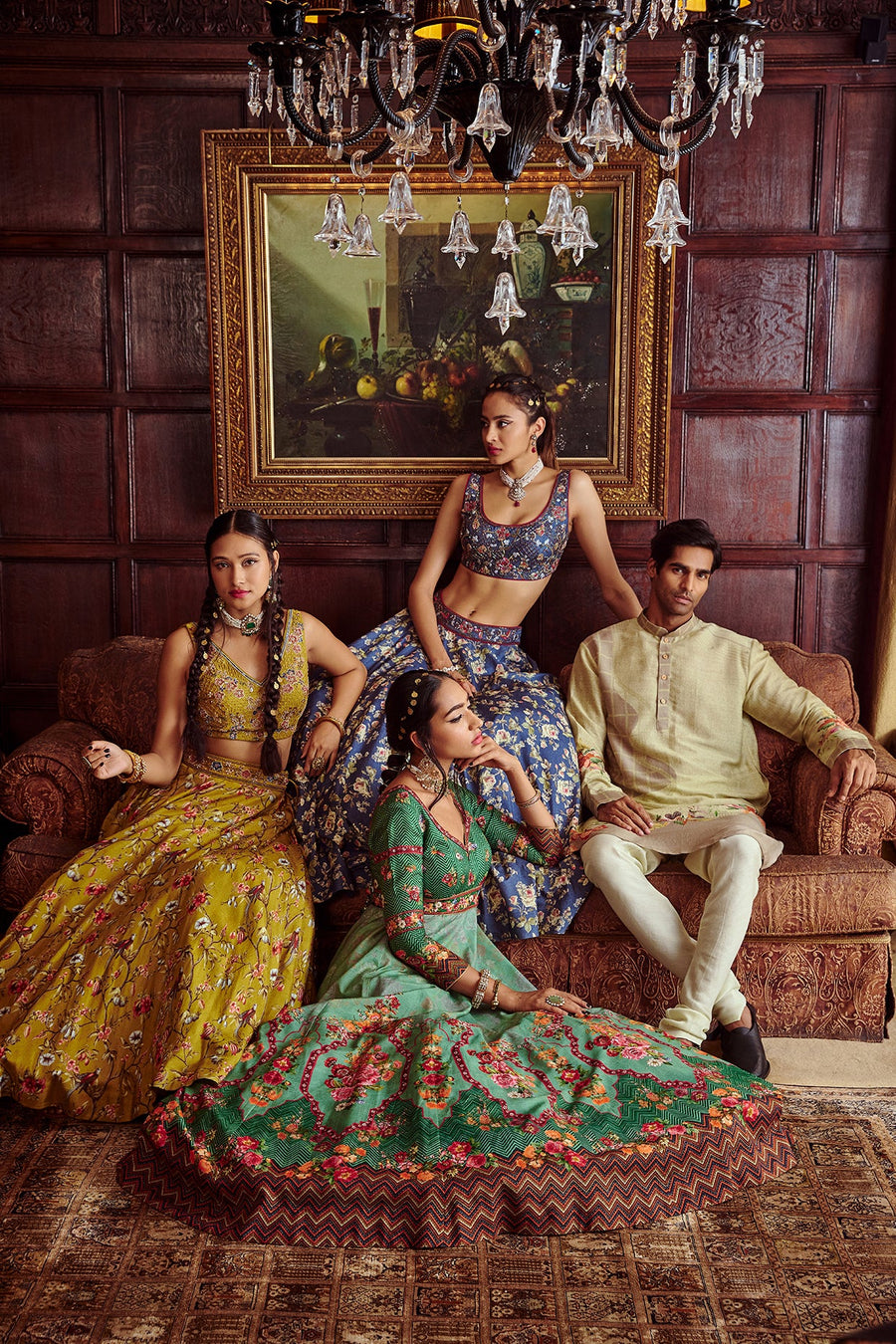 Ahanita Anarkali Set