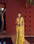 Aksa Pre-Draped Gharara Saree
