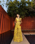 Aksa Pre-Draped Gharara Saree