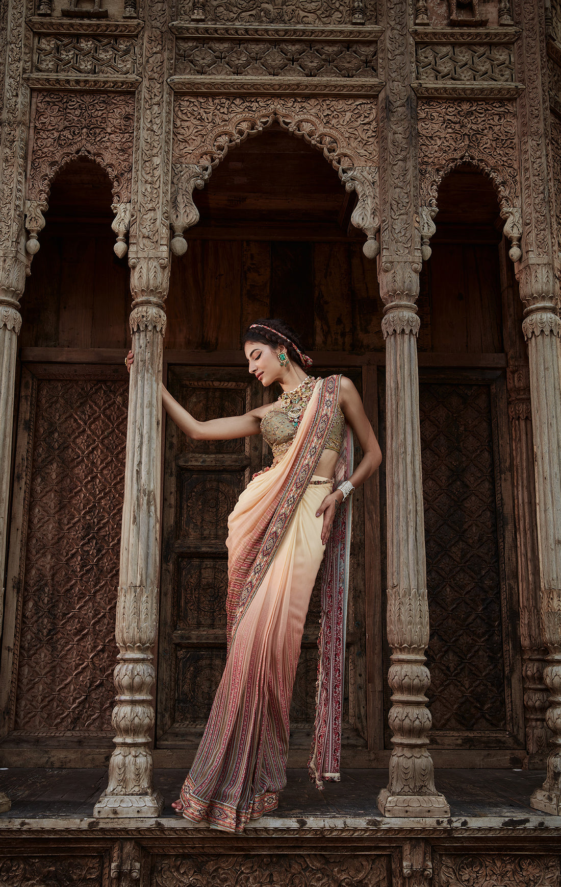 Shameen Pre-Draped Saree