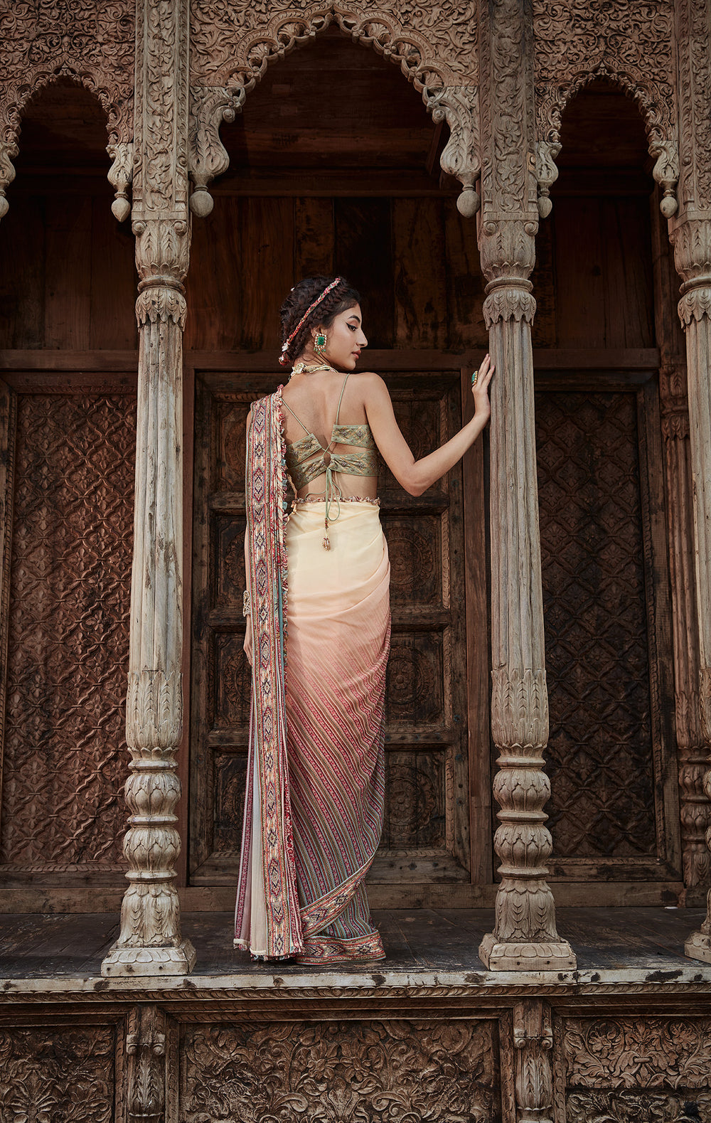 Shameen Pre-Draped Saree