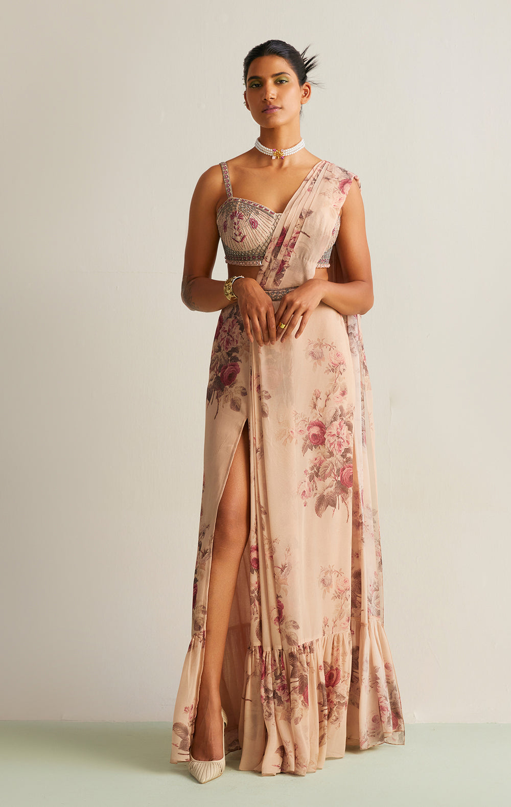 Rumi Pre-Draped Saree