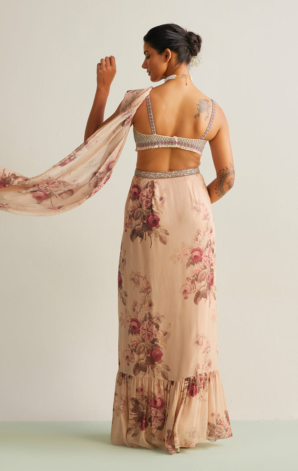 Rumi Pre-Draped Saree