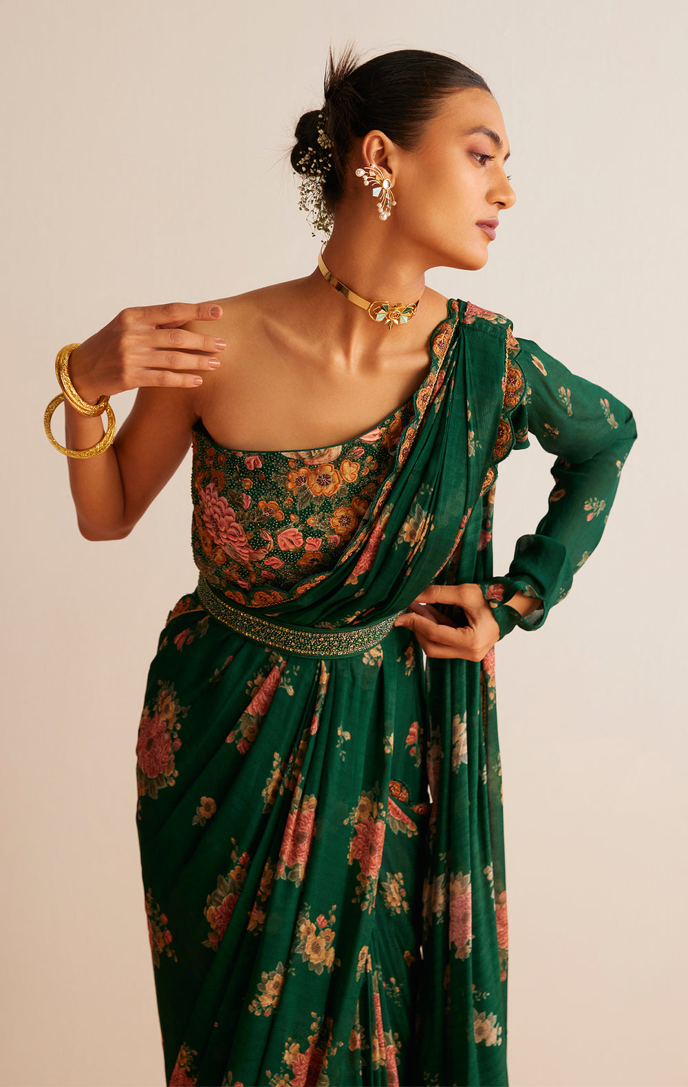 Adira Pre-Draped Saree