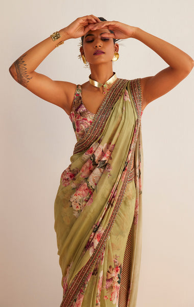 Naysa Pre-Draped Saree