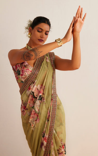 Naysa Pre-Draped Saree