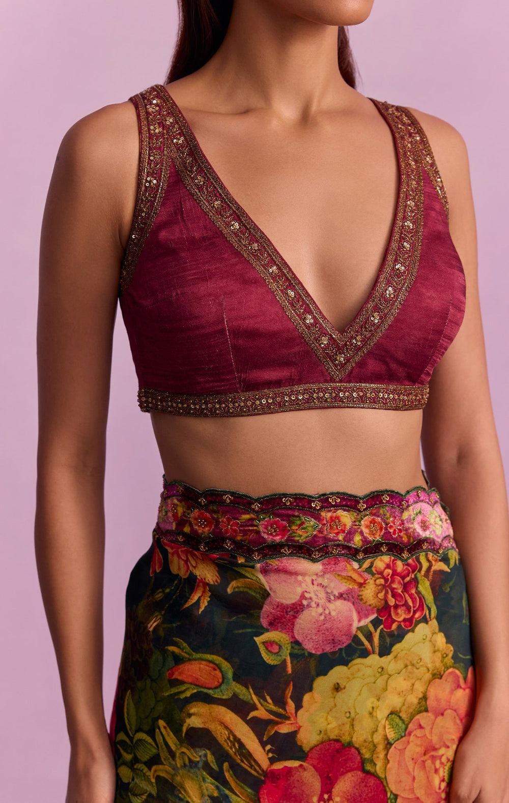 Hansika Motwani in Ruhie Saree