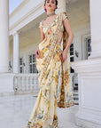 Frida Draped Saree Set