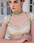 Frida Draped Saree Set