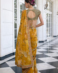 Frida Draped Saree Set