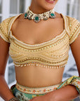 Frida Draped Saree Set
